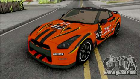 Nissan GT-R R35 Egoist para GTA San Andreas