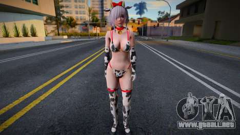 DOAXVV Luna - Momo Bikini para GTA San Andreas