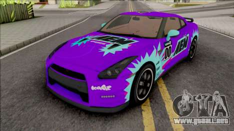 Nissan GT-R R35 Egoist para GTA San Andreas