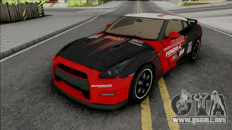 Nissan GT-R R35 Egoist para GTA San Andreas