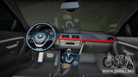 BMW 320i F30 Pre-LCI Sport Line para GTA San Andreas