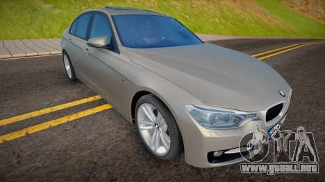 BMW 320i F30 Pre-LCI Sport Line para GTA San Andreas