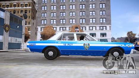 Dodge Aspen 1979 Departamento de Policía de Nuev para GTA 4