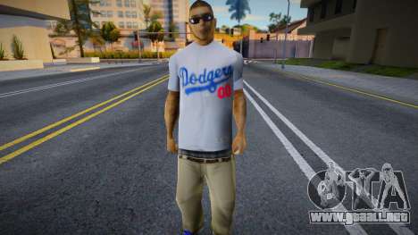 Fashionista en camiseta v3 para GTA San Andreas