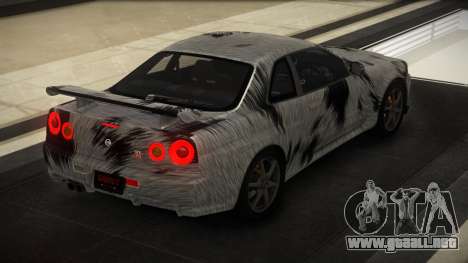 Nissan Skyline R34 GT V-Spec S1 para GTA 4