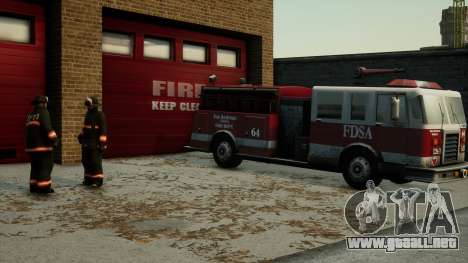 Realistic Fire Station In San Fierro