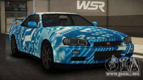 Nissan Skyline R34 GT V-Spec S6 para GTA 4