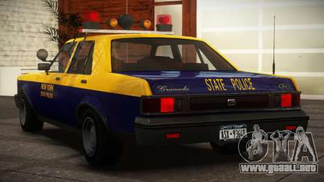 Ford Granada 1977 New York State Police V.1 para GTA 4