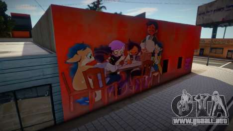 The Owl House Mural Dinner para GTA San Andreas