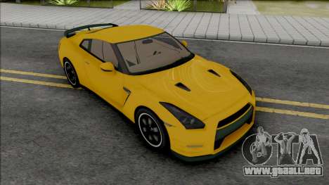 Nissan GT-R R35 Egoist para GTA San Andreas