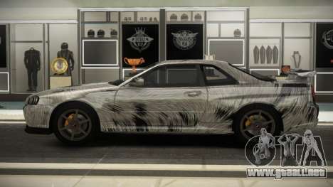 Nissan Skyline R34 GT V-Spec S1 para GTA 4