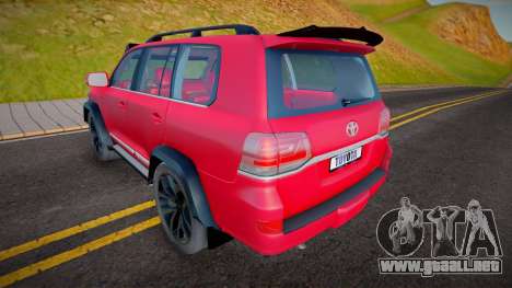 Toyota Land Cruiser 200 (Devel) para GTA San Andreas