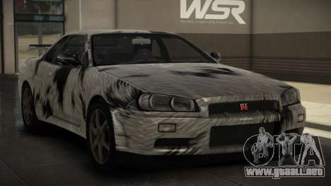 Nissan Skyline R34 GT V-Spec S1 para GTA 4