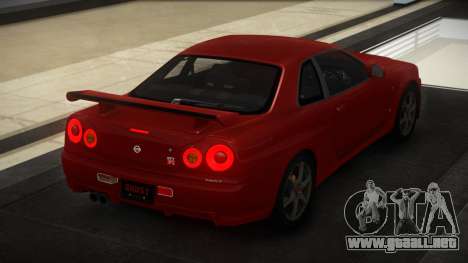 Nissan Skyline R34 GT V-Spec para GTA 4