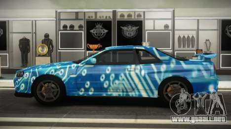 Nissan Skyline R34 GT V-Spec S6 para GTA 4