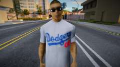 Fashionista en camiseta v3 para GTA San Andreas