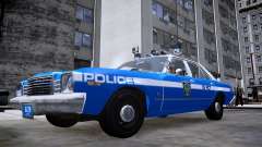 Dodge Aspen 1979 Departamento de Policía de Nueva York para GTA 4