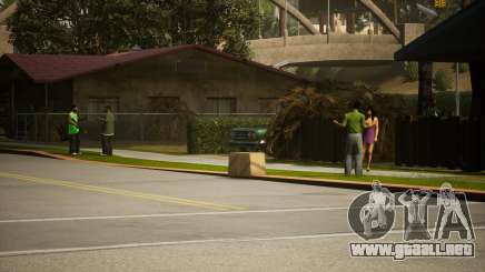Realistic Civilization Of Grove Street (Green Ve para GTA San Andreas Definitive Edition