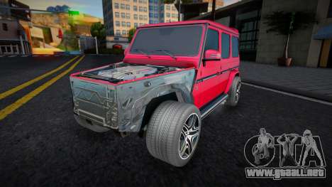 Mercedes-Benz G65 muerto para GTA San Andreas