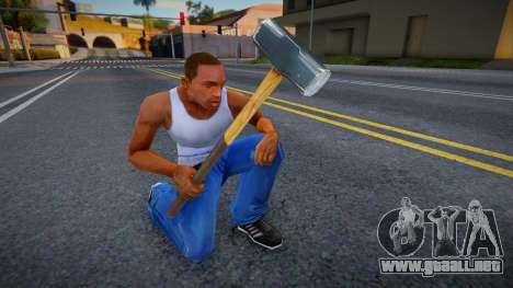 Sledgehammer (San Andreas Style) para GTA San Andreas
