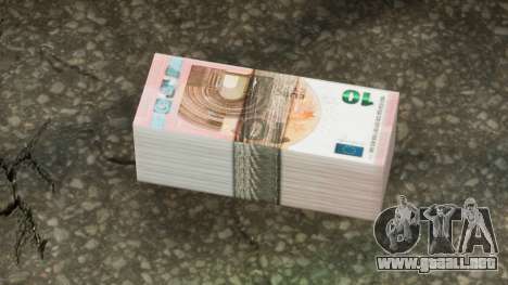 Realistic Banknote Euro 10 (New Textures)