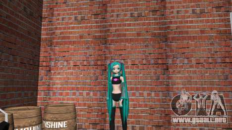 Miku Hatsune 39s Clothe para GTA Vice City