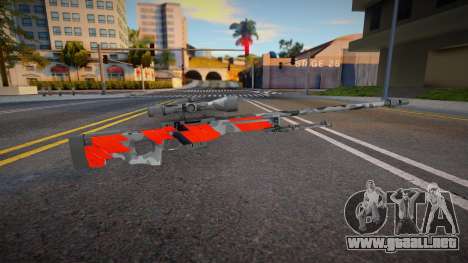AWP Neural de CS:GO (Rojo) para GTA San Andreas