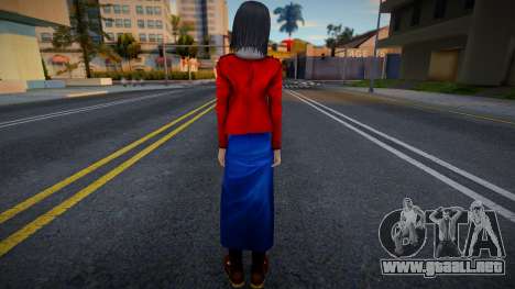 Shiki Ryougi from Fate Grand Order para GTA San Andreas