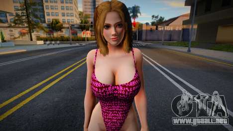 Tina Armstrong Bodysuit Louis Vuitton para GTA San Andreas