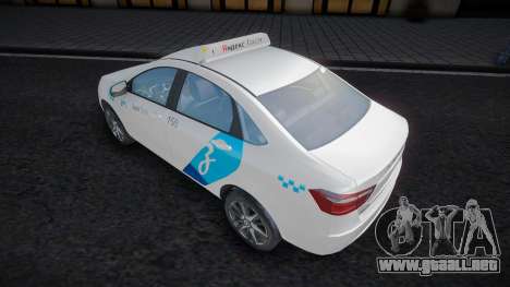 LADA VESTA (Taxi Yandex) para GTA San Andreas