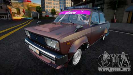 VAZ 2105 (sintonización) para GTA San Andreas