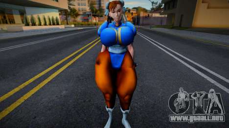 Chun Li Body Low para GTA San Andreas