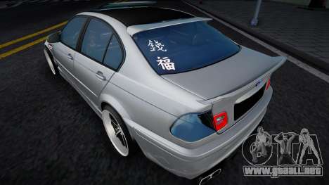 BMW E46 Sedan Tuning para GTA San Andreas