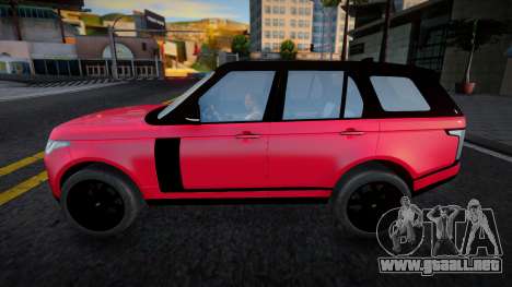 Land Rover Range Rover SVA 2020 para GTA San Andreas