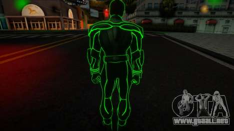Linterna Verde v2 para GTA San Andreas
