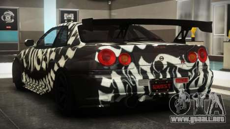 Nissan Skyline R34 GTR V-Spec II S3 para GTA 4