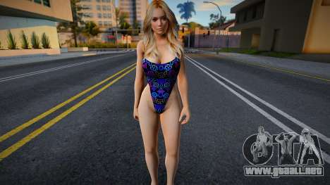 Helena Douglas Bodysuit Louis Vuitton para GTA San Andreas