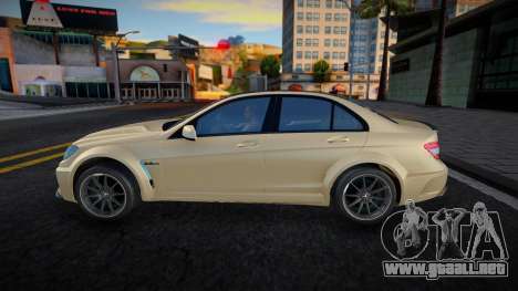 Mercedes-Benz C63 AMG (Fist) para GTA San Andreas