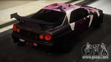 Nissan Skyline R34 GTR V-Spec II S2 para GTA 4