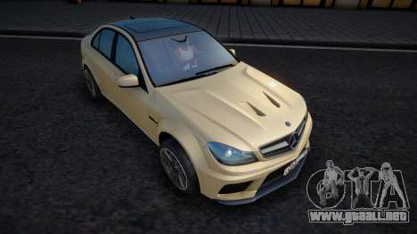 Mercedes-Benz C63 AMG (Fist) para GTA San Andreas