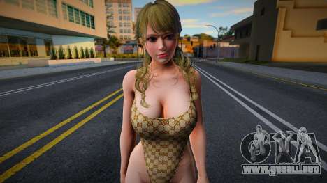 Monica Bodysuit Gucci para GTA San Andreas