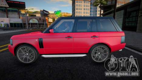 Range Rover Vogue (Fist) para GTA San Andreas