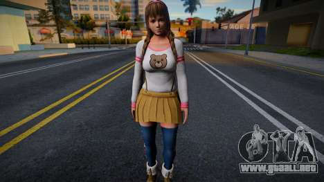 Hitomi Withe Bear para GTA San Andreas