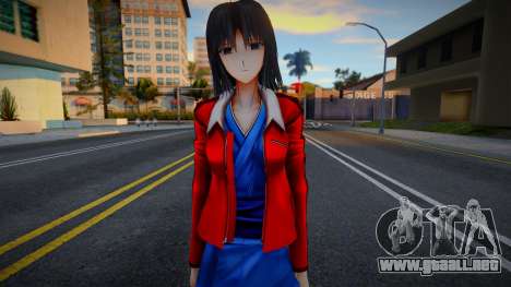 Shiki Ryougi from Fate Grand Order para GTA San Andreas