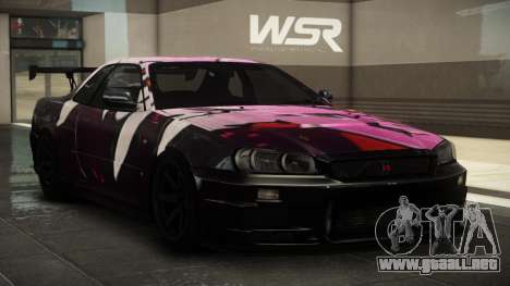 Nissan Skyline R34 GTR V-Spec II S2 para GTA 4