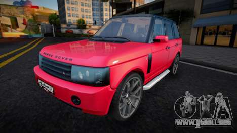 Range Rover Vogue (Fist) para GTA San Andreas