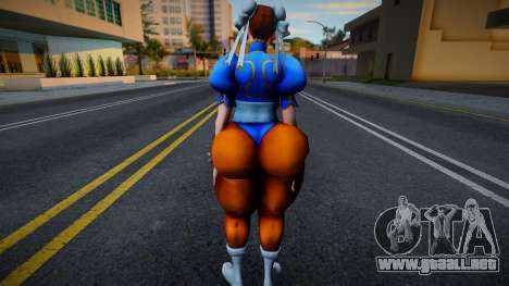 Chun Li Body Low para GTA San Andreas