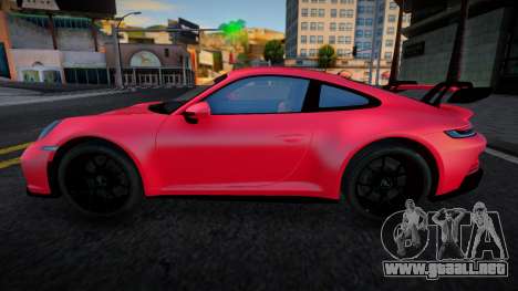 Porsche 911 GT3 2022 (tomgray) para GTA San Andreas