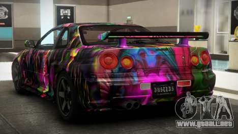 Nissan Skyline R34 GT-R Nismo S8 para GTA 4