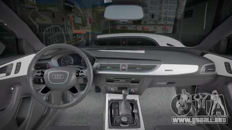 Audi A6 C7 (fist) para GTA San Andreas